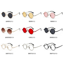 Load image into Gallery viewer, John Lennon Retro Steampunk Polarized Sunglasses Pilot Military Simple Small Round Funny Street Shooting Glasses Driving Eyewear