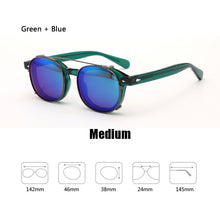 Load image into Gallery viewer, Johnny Depp Clip On Polarized Sunglasses Men Women Vintage Acetate Glasses Frame  Driving Shade ZOLMAN Sun Glasses