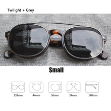 Load image into Gallery viewer, Johnny Depp Clip On Polarized Sunglasses Men Women Vintage Acetate Glasses Frame  Driving Shade ZOLMAN Sun Glasses