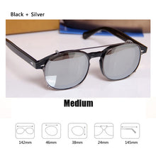 Load image into Gallery viewer, Johnny Depp Clip On Polarized Sunglasses Men Women Vintage Acetate Glasses Frame  Driving Shade ZOLMAN Sun Glasses