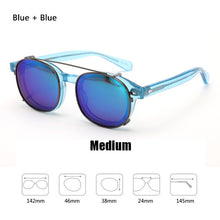 Load image into Gallery viewer, Johnny Depp Clip On Polarized Sunglasses Men Women Vintage Acetate Glasses Frame  Driving Shade ZOLMAN Sun Glasses