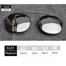 Load image into Gallery viewer, Johnny Depp Clip On Sunglasses Polarized Lens Men Women Brand Vintage  Lemtosh Sun Glasses Lens Driving Shades