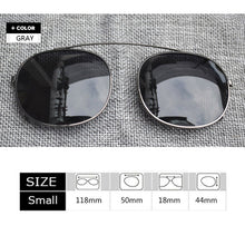 Load image into Gallery viewer, Johnny Depp Clip On Sunglasses Polarized Lens Men Women Brand Vintage  Lemtosh Sun Glasses Lens Driving Shades