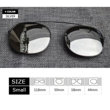 Load image into Gallery viewer, Johnny Depp Clip On Sunglasses Polarized Lens Men Women Brand Vintage  Lemtosh Sun Glasses Lens Driving Shades