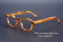 Load image into Gallery viewer, Johnny Depp Eyeglasses Vintage Acetate Glasses Lemtosh  Myopia Glasses Blue Light Blocking Computer Glasses Women