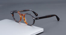Load image into Gallery viewer, Johnny Depp Eyewear Vintage Acetate Glasses Eyewear Lemtosh Eyeglasses Men Myopia Glasses Frame Patchwork Acetate Eyeglass Frame