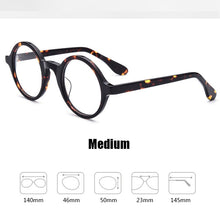 Load image into Gallery viewer, Johnny Depp Glasses Men Brand Design Vintage Acetate Optical Glasses Frame Women Computer Goggles Clean Lens With Box