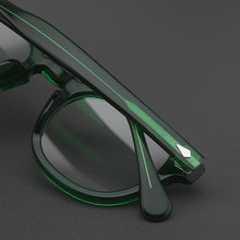 Load image into Gallery viewer, Johnny Depp Glasses Men Women LEMTOSH Computer Goggles Clean Lens Brand Vintage Green Acetate Optical Eyeglasses Frame