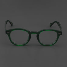 Load image into Gallery viewer, Johnny Depp Glasses Men Women LEMTOSH Computer Goggles Clean Lens Brand Vintage Green Acetate Optical Eyeglasses Frame