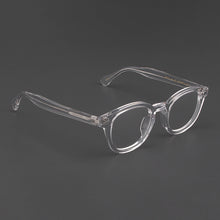 Load image into Gallery viewer, Johnny Depp Glasses Men Women LEMTOSH Computer Goggles Clean Lens Brand Vintage Transparent Acetate Optical Eyeglasses Frame