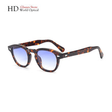 Load image into Gallery viewer, Johnny Depp LEMTOSH  Acetate Retro Oval Sunglasses for Men&#39;s and Women&#39;s Driving Eyeglasses HD UV400 Polarized Lense Sun Glasses