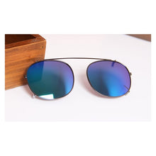 Carica l&#39;immagine nel visualizzatore di Gallery, Johnny Depp LEMTOSH Glasses Frames Clip Eyeglasses Frame 2 in 1 Clip