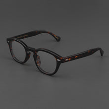 Load image into Gallery viewer, Johnny Depp LEMTOSH Glasses Men Computer Goggles Clean Lens Brand Vintage Twilight Black Acetate Optical Eyeglasses Frame Women