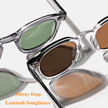 Load image into Gallery viewer, Johnny Depp LEMTOSH Sunglasses Men Polarized Vintage Round Imported Acetate Sun Glasses Women Prescription Eyewear Oculos