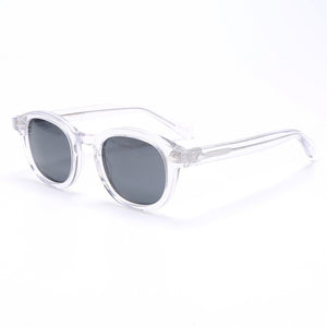 Johnny Depp LEMTOSH Sunglasses Men Polarized Vintage Round Imported Acetate Sun Glasses Women Prescription Eyewear Oculos