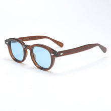Load image into Gallery viewer, Johnny Depp LEMTOSH Sunglasses Men Polarized Vintage Round Imported Acetate Sun Glasses Women Prescription Eyewear Oculos