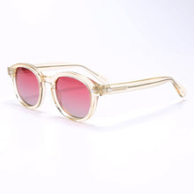 Load image into Gallery viewer, Johnny Depp LEMTOSH Sunglasses Men Polarized Vintage Round Imported Acetate Sun Glasses Women Prescription Eyewear Oculos