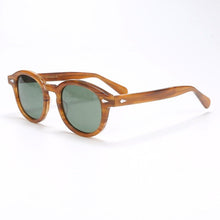 Load image into Gallery viewer, Johnny Depp LEMTOSH Sunglasses Men Polarized Vintage Round Imported Acetate Sun Glasses Women Prescription Eyewear Oculos