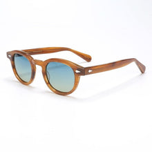 Load image into Gallery viewer, Johnny Depp LEMTOSH Sunglasses Men Polarized Vintage Round Imported Acetate Sun Glasses Women Prescription Eyewear Oculos