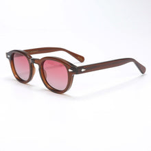 Load image into Gallery viewer, Johnny Depp LEMTOSH Sunglasses Men Polarized Vintage Round Imported Acetate Sun Glasses Women Prescription Eyewear Oculos