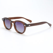 Load image into Gallery viewer, Johnny Depp LEMTOSH Sunglasses Men Polarized Vintage Round Imported Acetate Sun Glasses Women Prescription Eyewear Oculos