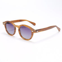 Load image into Gallery viewer, Johnny Depp LEMTOSH Sunglasses Men Polarized Vintage Round Imported Acetate Sun Glasses Women Prescription Eyewear Oculos