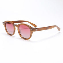 Load image into Gallery viewer, Johnny Depp LEMTOSH Sunglasses Men Polarized Vintage Round Imported Acetate Sun Glasses Women Prescription Eyewear Oculos