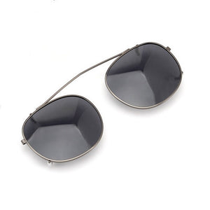 Johnny Depp Lemtosh Clips Retro Polarized Sunglasses For Men And Women Myopia Prescription Optical Sun Dual-use Driving Glasses