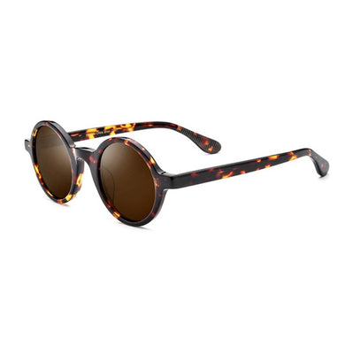 Johnny Depp Polarized Sun Glasses Man Woman Band Vintage Round Sunglasses Acetate Glasses Frame ZOLMAN