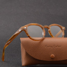 Carica l&#39;immagine nel visualizzatore di Gallery, Johnny Depp Round retro Acetate frame optical eyeglasses frame clear lens glasses frame women men myopia spectacles prescription
