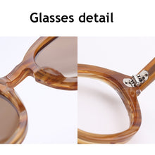 Load image into Gallery viewer, Johnny Depp Sunglasses Acetate Frame Men Woman Brand Designer Polarized Sun glasses UV400 Driving Shades Top quality SQ080-2