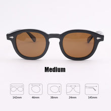 Load image into Gallery viewer, Johnny Depp Sunglasses Acetate Frame Men Woman Brand Designer Polarized Sun glasses UV400 Driving Shades Top quality SQ080-2