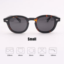 Load image into Gallery viewer, Johnny Depp Sunglasses Acetate Frame Men Woman Brand Designer Polarized Sun glasses UV400 Driving Shades Top quality SQ080-2
