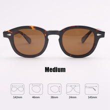 Load image into Gallery viewer, Johnny Depp Sunglasses Acetate Frame Men Woman Brand Designer Polarized Sun glasses UV400 Driving Shades Top quality SQ080-2