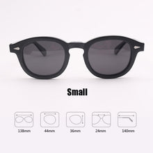 Load image into Gallery viewer, Johnny Depp Sunglasses Acetate Frame Men Woman Brand Designer Polarized Sun glasses UV400 Driving Shades Top quality SQ080-2