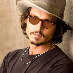 Johnny Depp Sunglasses Acetate Frame Men Woman Brand Designer Polarized Sun glasses UV400 Driving Shades Top quality SQ080-2