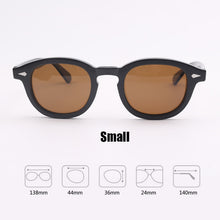 Load image into Gallery viewer, Johnny Depp Sunglasses Acetate Frame Men Woman Brand Designer Polarized Sun glasses UV400 Driving Shades Top quality SQ080-2
