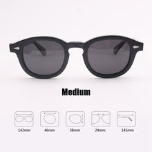 Load image into Gallery viewer, Johnny Depp Sunglasses Acetate Frame Men Woman Brand Designer Polarized Sun glasses UV400 Driving Shades Top quality SQ080-2