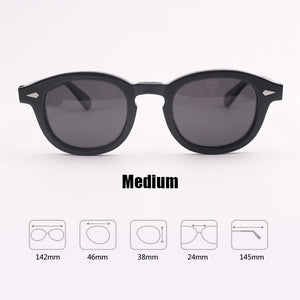 Johnny Depp Sunglasses Acetate Frame Men Woman Brand Designer Polarized Sun glasses UV400 Driving Shades Top quality SQ080-2