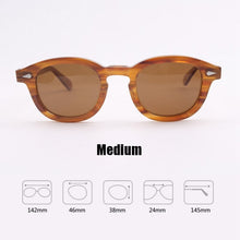 Load image into Gallery viewer, Johnny Depp Sunglasses Acetate Frame Men Woman Brand Designer Polarized Sun glasses UV400 Driving Shades Top quality SQ080-2