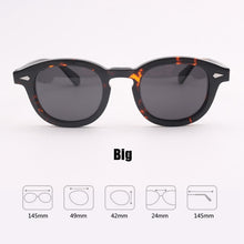Load image into Gallery viewer, Johnny Depp Sunglasses Acetate Frame Men Woman Brand Designer Polarized Sun glasses UV400 Driving Shades Top quality SQ080-2