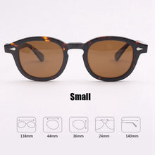 Load image into Gallery viewer, Johnny Depp Sunglasses Men Driving Shade Polarized Sun Glasses Woman Acetate Glasses Frame Brand Vintage Goggles With Box