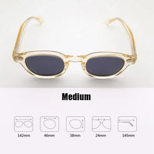 Load image into Gallery viewer, Johnny Depp Sunglasses Men Driving Shade Polarized Sun Glasses Woman Acetate Glasses Frame Brand Vintage Goggles With Box
