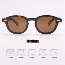 Load image into Gallery viewer, Johnny Depp Sunglasses Men Driving Shade Polarized Sun Glasses Woman Acetate Glasses Frame Brand Vintage Goggles With Box