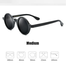 Load image into Gallery viewer, Johnny Depp Sunglasses Men Round Polarized Lens Woman Brand Design Vintage Acetate Frame  UV400 Driving Shade