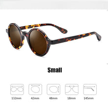 Load image into Gallery viewer, Johnny Depp Sunglasses Men Round Polarized Lens Woman Brand Design Vintage Acetate Frame  UV400 Driving Shade