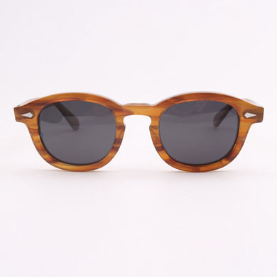 Johnny Depp Sunglasses Men Women  Brand Polarized Sun Glasses Handmade Acetate Vintage Lemtosh Eyeglasses Top Quality