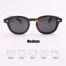 Load image into Gallery viewer, Johnny Depp Sunglasses Men Women  Brand Polarized Sun Glasses Handmade Acetate Vintage Lemtosh Eyeglasses Top Quality
