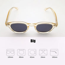 Load image into Gallery viewer, Johnny Depp Sunglasses Men Women  Brand Polarized Sun Glasses Handmade Acetate Vintage Lemtosh Eyeglasses Top Quality