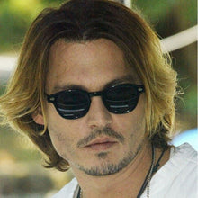 Load image into Gallery viewer, Johnny Depp Sunglasses Men Women  Brand Polarized Sun Glasses Handmade Acetate Vintage Lemtosh Eyeglasses Top Quality